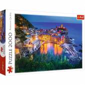 Trefl PUZZLE 2000 szt Vernazza o zmroku Włochy 27086