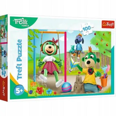 Trefl PUZZLE 100 el Zabawne Trefliki 16422