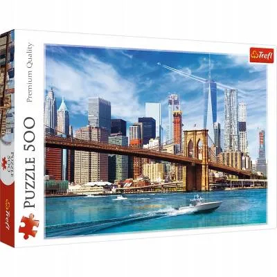 Trefl PUZZLE 500 el Widok na Nowy Jork 37331