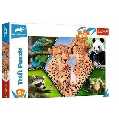 Trefl PUZZLE 100 el Piękno natury Animal Planet 16424