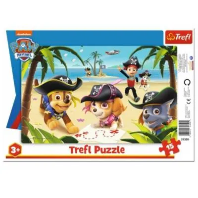 Trefl PUZZLE Ramkowe 15  el Psi Patrol 31350