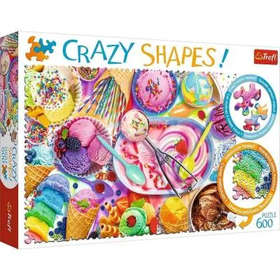 Trefl PUZZLE 600 el Crazy Shapes Słodkie marzenie 11119