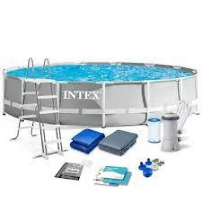 Intex Basen stelażowy Prism 427x107 z pompą 26724NP 14379