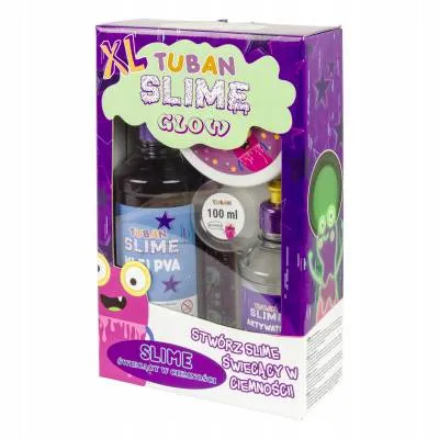 Zestaw Super Slime XL - Glow in the dark tuban