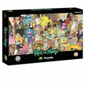 Winning Moves Puzzle 1000 elementów Rick and Morty