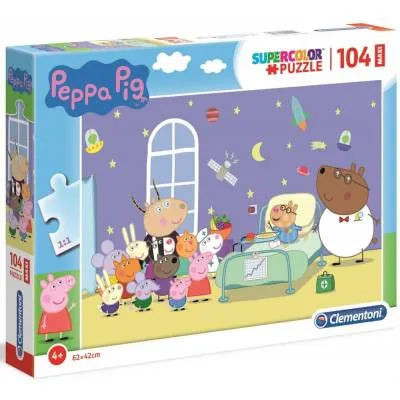 Clementoni puzzle maxi świnka peppa