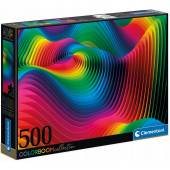 Clementoni puzzle 500el ColorBoom Waves 