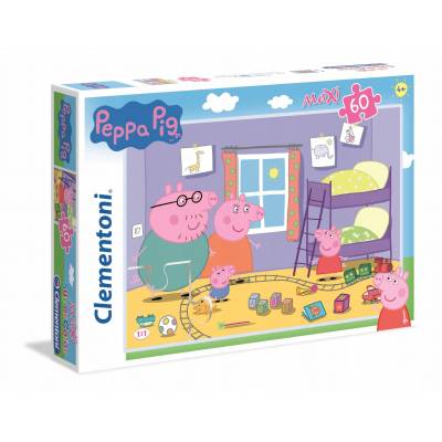 Clementoni puzzle 60 el maxi SuperKolor Peppa Pig 
