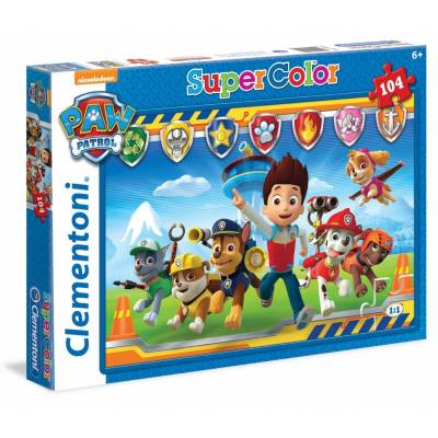Clementoni puzzle 104 el SuperKolor Psi Patrol 