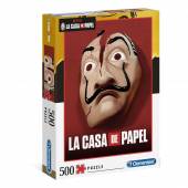 Clementoni puzzle 500 el Netflix La Casa de Papel 