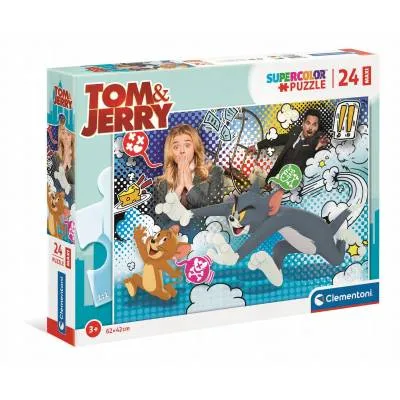 Clementoni puzzle 24 el maxi SuperKolor Tom Jerry 