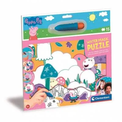 Clementoni puzzle 15 el Water Magic Peppa Pig 