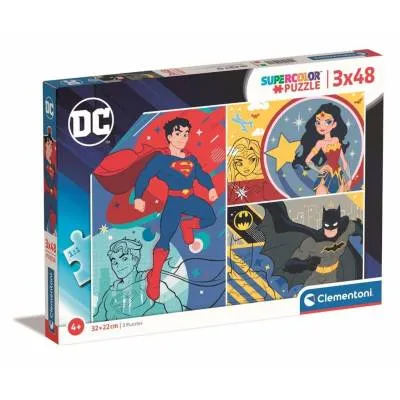 Clementoni puzzle 3x48 el SuperKolor DC Comics