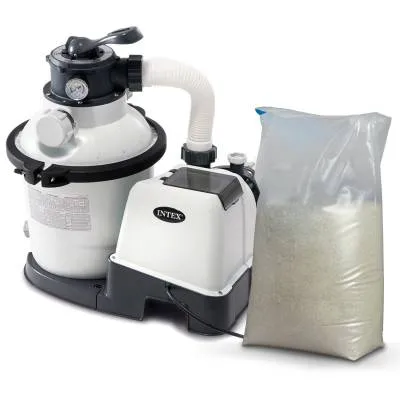 Pompa filtrująca piaskowa 4500 l/h INTEX 26644 + 25 kg piasku 