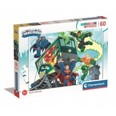 Clementoni puzzle 60 el Super Kolor DC Super friends 