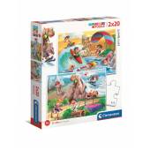 Clementoni puzzle 2x20 el Super Kolor Lets Sport! 