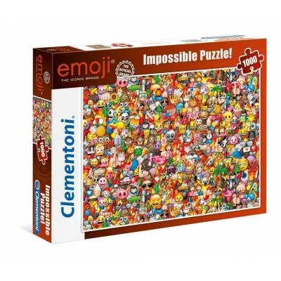 Clementoni puzzle 1000 el Impossible Emoji 