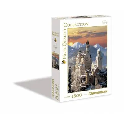 Clementoni puzzle 1500 el Zamek w Neuschwanstein 