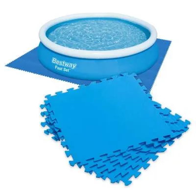 Mata piankowa pod basen 50 x 50 cm 9 szt Bestway 58220