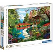 Clementoni puzzle 1000 el HQ Gardens of Fuji 