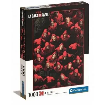 Clementoni puzzle 1000 el Netflix La Casa De Papel 