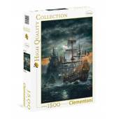 Clementoni puzzle 1500 el HQ The Pirate Ship 