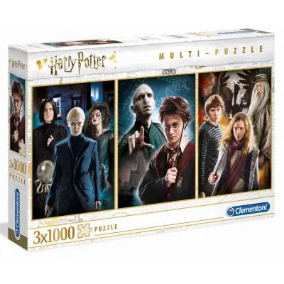 Clementoni puzzle 3x1000 el Harry Potter 