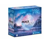 Clementoni puzzle 500 el Peace Collection Light Blue 
