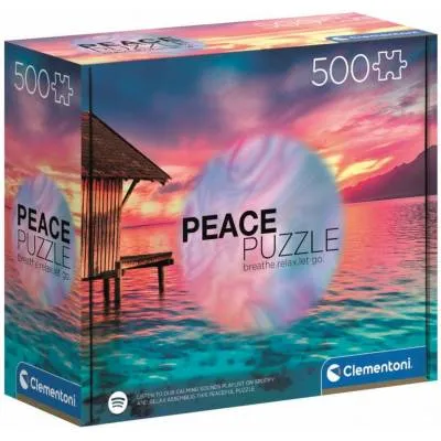 Clementoni puzzle 500 el Peace Collection Living the Present 