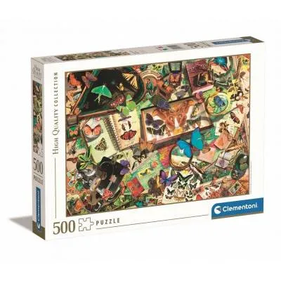 Clementoni puzzle 500 el HQ The Butterfly Collector 