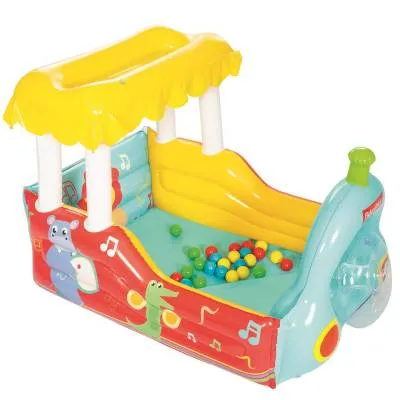 Kojec pociąg, piłki Fisher-Price Bestway 93537