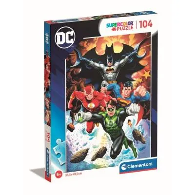 Clementoni puzzle 104 el Super Kolor Dc Comics 