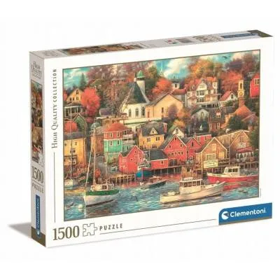 Clementoni puzzle 1500 el HQ Good Times Harbor 