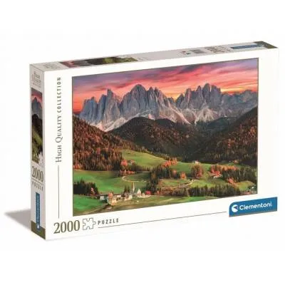 Clementoni puzzle 2000 el HQ Val di Funes 