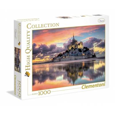 Clementoni puzzle 1000 el HQ Le Magnifique Mont Saint Michel 