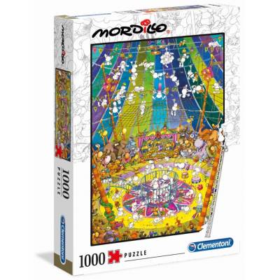 Clementoni puzzle 1000 el Mordillo The Show 