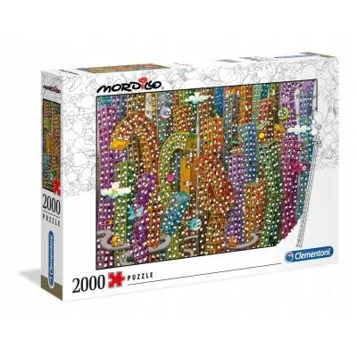 Clementoni puzzle 2000 el Mordillo The Jungle 