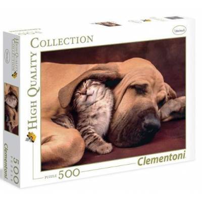 Clementoni puzzle 500 el HQ Fototeca Puppies 