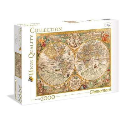 Clementoni puzzle 2000 el HQ Ancient Map 