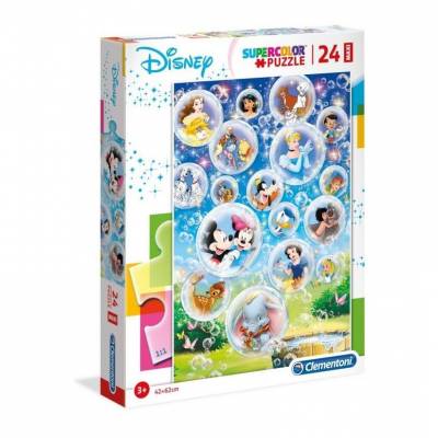 Clementoni puzzle 24 el maxi Super Kolor Disney Classic