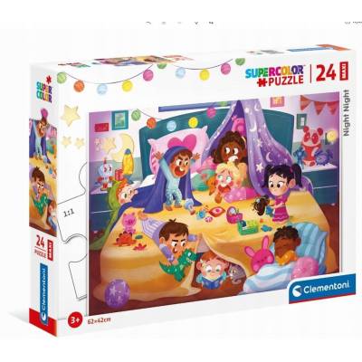 Clementoni puzzle 24 el maxi Super Kolor Night Nigh 