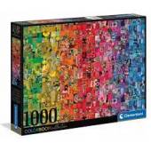 Clementoni puzzle 1000 el Color Boom Collage 