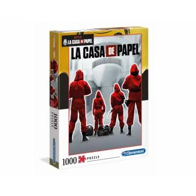 Clementoni puzzle 1000 el Netflix 2 La Casa de Papel 