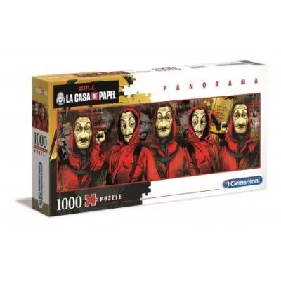 Clementoni puzzle 1000 el Panorama La Casa de Papel 