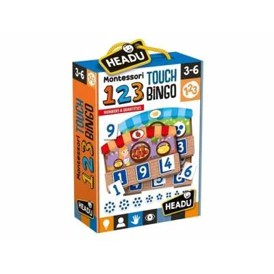 Headu Montessori 123 bingo sensoryczne