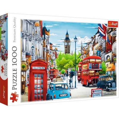 Trefl Puzzle 1000 el Ulica Londynu 