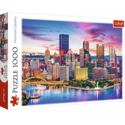 Trefl Puzzle 1000 el Pitsburgh Pensylwania USA 