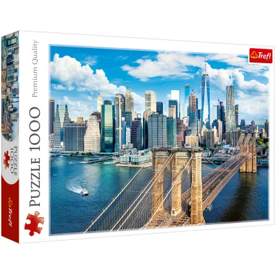 Trefl Puzzle 1000 el Most Brookliński Nowy Jork USA 