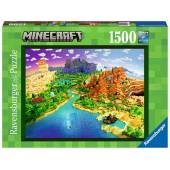 Ravensburger puzzle 1500 World of Minecraft