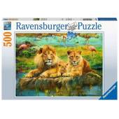 Ravensburger puzzle 500 el Dzika przyroda 